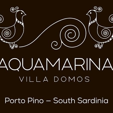 Villa Aquamarina Pavoncella Rossa Porto Pino Exterior photo